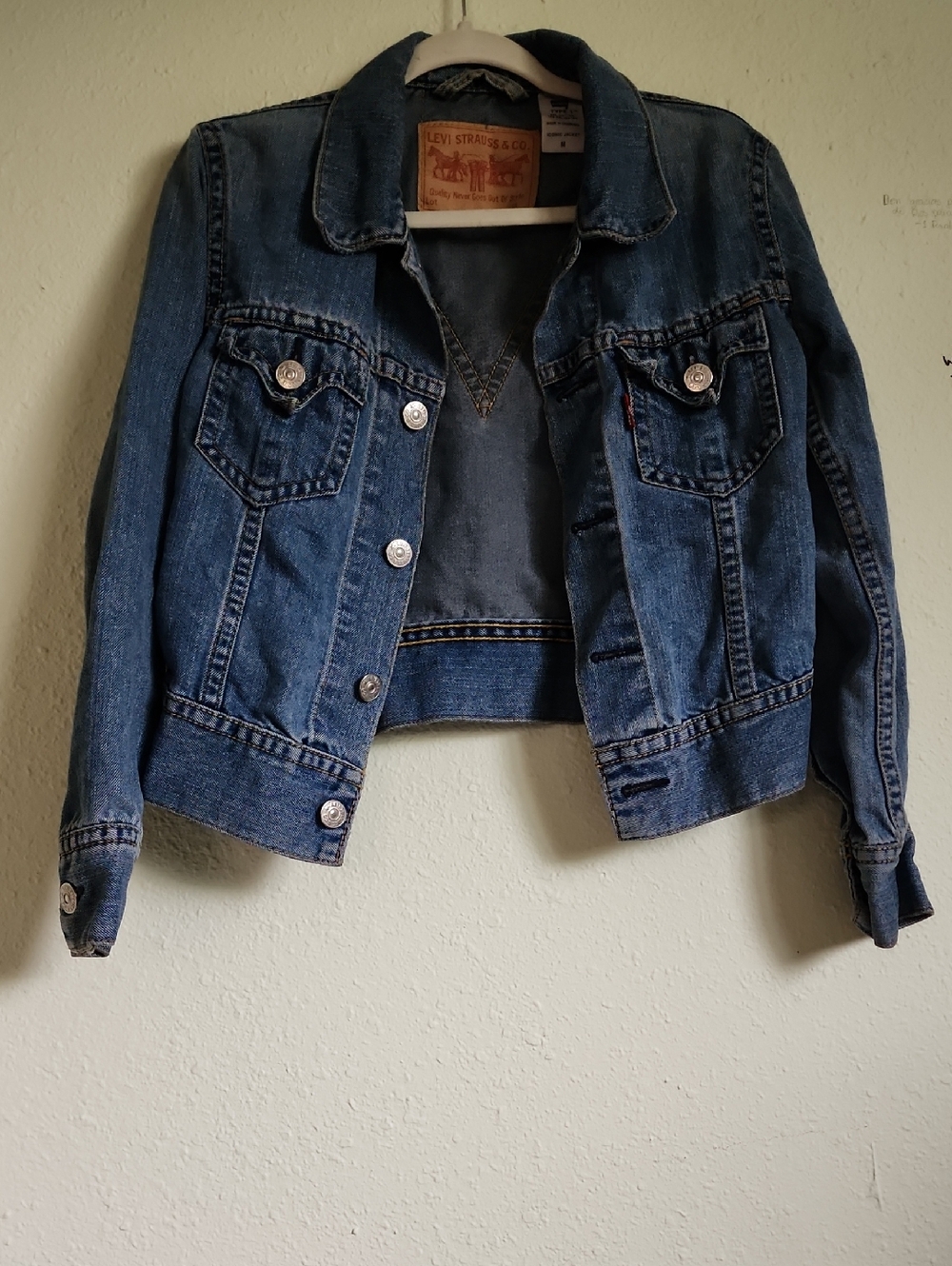 Levis Jean Jacket Women Type 1 Iconic Style
